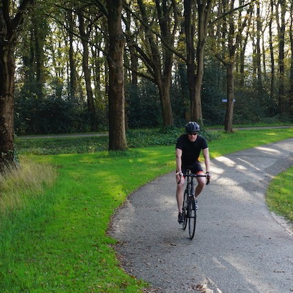 Freddie van der Kamp fiets